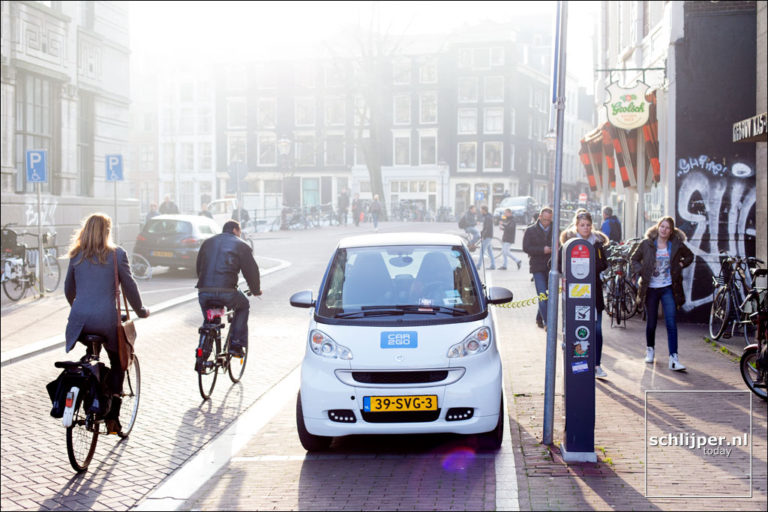Amsterdam’s Car2Go is Europe’s first fully-electric car-sharing scheme.