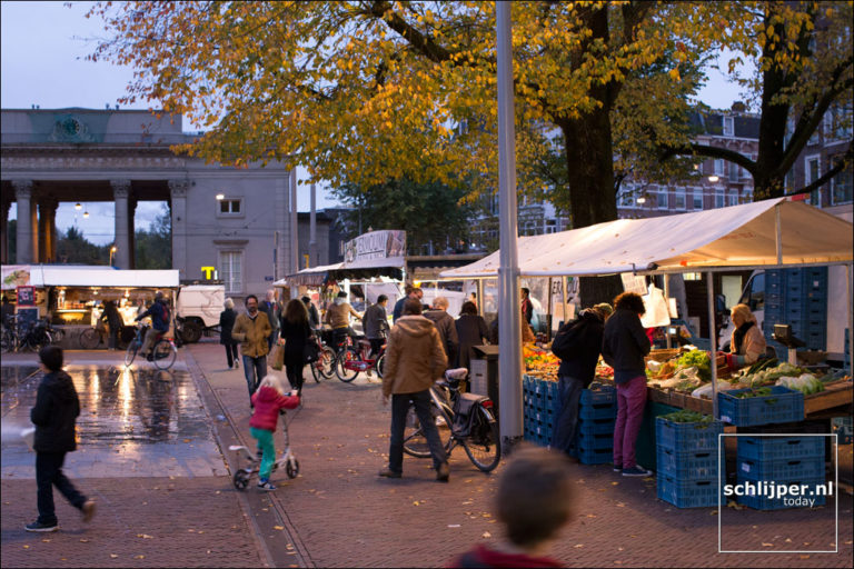The Haarlemmerplein Organic Market on Wednesdays is one option for local and sustainable produce.